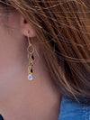 Earrings Bubble (Chalcedony)
