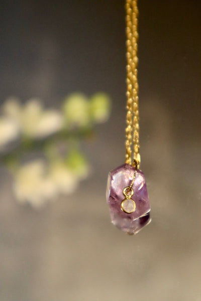 Unexpected Amethyst Necklace