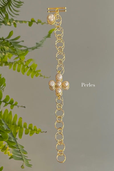 happy bubble pearl bracelet