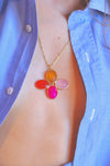 Necklace pendant HAPPY: "Very lucky
